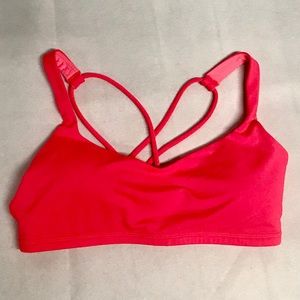 Lululemon Pink Coral Free to Be Sports Bra 6